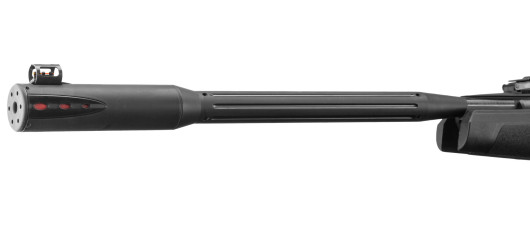 CARABINE A AIR GAMO BLACK FUSION IGT SYNTHETIQUE CAL.4.5 - 29 JOULES + LUNETTE GAMO 4X32