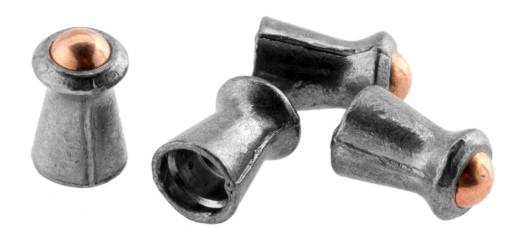 BOITE DE 100 BALLES A AIR PLOMBS GAMO TÊTE RONDE CUIVRÉE CAL.5.5 ROCKET DESTROYER