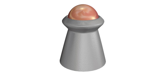 BOITE DE 100 BALLES A AIR PLOMBS GAMO TÊTE RONDE CUIVRÉE CAL.5.5 ROCKET DESTROYER