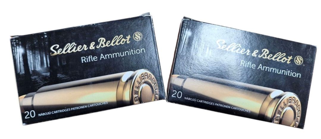 DESTOCKAGE - LOT DE 38 CARTOUCHES SELLIER BELLOT CAL.7x57R SP