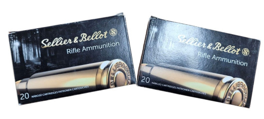 DESTOCKAGE - LOT DE 38 CARTOUCHES SELLIER BELLOT CAL.7x57R SP