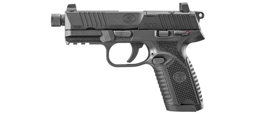 PISTOLET FN HERSTAL 502 TACTICAL BLACK CAL.22LR FILETÉ - CATEGORIE B