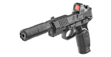PISTOLET FN HERSTAL 502 TACTICAL BLACK CAL.22LR FILETÉ - CATEGORIE B