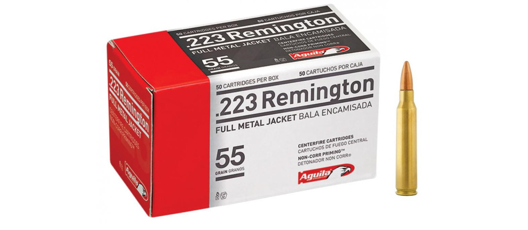 BOITE DE 50 CARTOUCHES AGUILA CAL.223REM FMJ 55GRS - CATEGORIE B