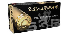 BOITE DE 50 CARTOUCHES SELLIER BELLOT CAL. 9x18 MAKAROV FMJ 95GRS - CATEGORIE B
