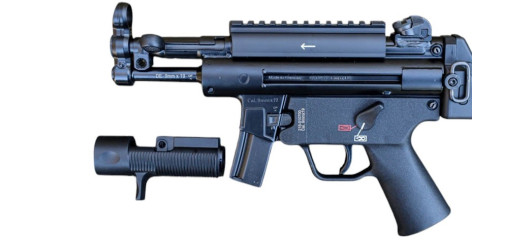 CARABINE HK SP5k CAL.9x19 CROSSE FIXE AVEC POIGNÉE MP5 - CATEGORIE B