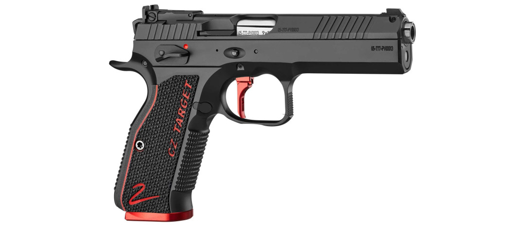 PISTOLET CZ SHADOW 2 TARGET 5" CAL.9x19 - CATEGORIE B