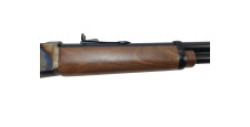 VENTE FLASH – CARABINE A LEVIER HUGTEK LVR44 CAL.44MAG CROSSE BOIS JASPE CANON 51CM