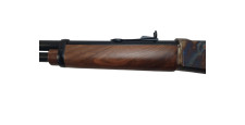 VENTE FLASH – CARABINE A LEVIER HUGTEK LVR44 CAL.44MAG CROSSE BOIS JASPE CANON 51CM