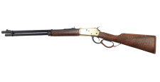 VENTE FLASH – CARABINE A LEVIER HUGTEK LVR44 CAL.44MAG CROSSE BOIS BOITIER LAITON CANON 51CM