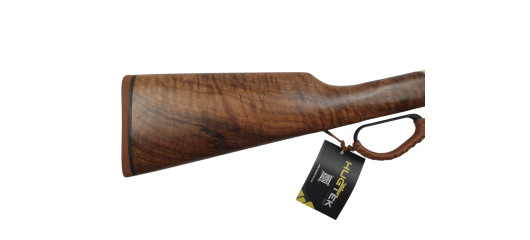 VENTE FLASH – CARABINE A LEVIER HUGTEK LVR44 CAL.44MAG CROSSE BOIS BOITIER LAITON CANON 51CM