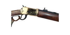 VENTE FLASH – CARABINE A LEVIER HUGTEK LVR44 CAL.44MAG CROSSE BOIS BOITIER LAITON CANON 51CM