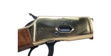VENTE FLASH – CARABINE A LEVIER HUGTEK LVR44 CAL.44MAG CROSSE BOIS BOITIER LAITON CANON 51CM