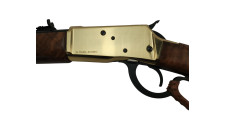 VENTE FLASH – CARABINE A LEVIER HUGTEK LVR44 CAL.44MAG CROSSE BOIS BOITIER LAITON CANON 51CM