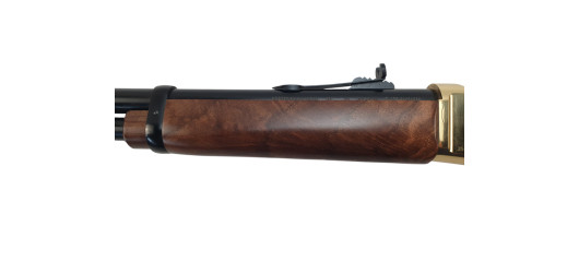 VENTE FLASH – CARABINE A LEVIER HUGTEK LVR44 CAL.44MAG CROSSE BOIS BOITIER LAITON CANON 51CM