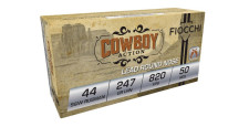 BOITE DE 50 CARTOUCHES FIOCCHI CAL.44RUSSIAN LRN 247GRS - CATEGORIE B