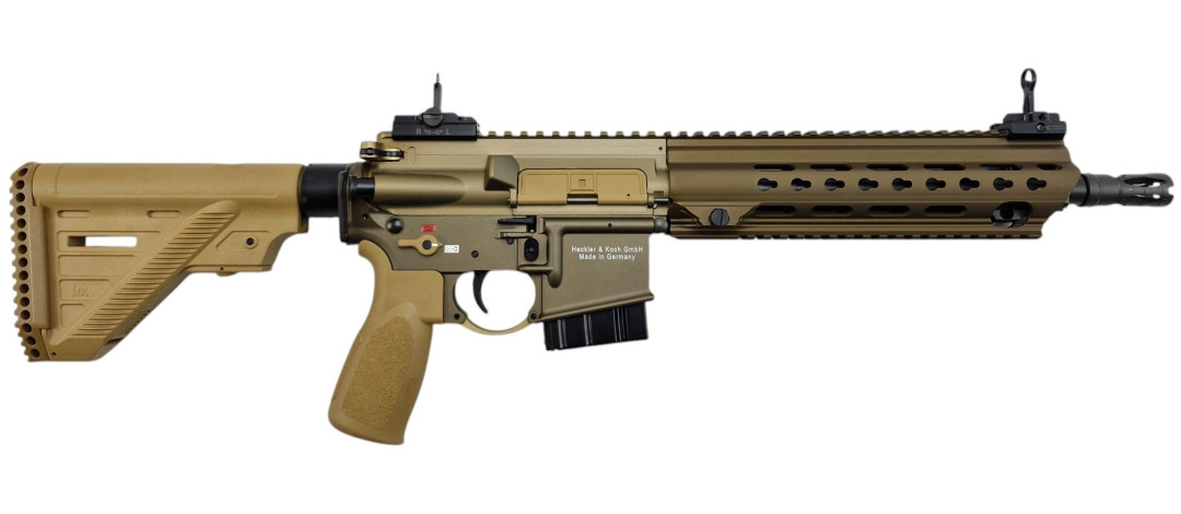 CARABINE DE TIR HK MR223 A3 CAL.223REM RAL8000 CANON 11" - CATEGORIE B