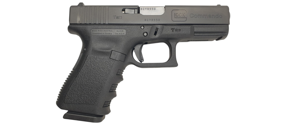 EXCLU ! SÉRIE LIMITÉE ! PISTOLET GLOCK 19 GEN3 COMMANDO CAL.9X19 - CATEGORIE B