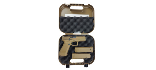 EDITION LIMITÉE - PISTOLET GLOCK 19X ARMÉE BRESILIENNE CAL.9X19 AVEC ORGANES ACIER + KIT DETENTE PERFORMANCE