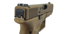 EDITION LIMITÉE - PISTOLET GLOCK 19X ARMÉE BRESILIENNE CAL.9X19 AVEC ORGANES ACIER + KIT DETENTE PERFORMANCE