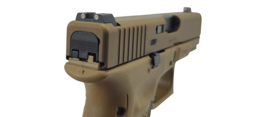 EDITION LIMITÉE - PISTOLET GLOCK 19X ARMÉE BRESILIENNE CAL.9X19 AVEC ORGANES ACIER + KIT DETENTE PERFORMANCE