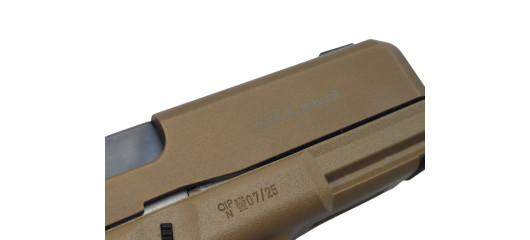 EDITION LIMITÉE - PISTOLET GLOCK 19X ARMÉE BRESILIENNE CAL.9X19 AVEC ORGANES ACIER + KIT DETENTE PERFORMANCE