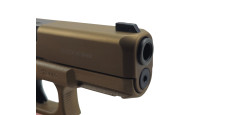 EDITION LIMITÉE - PISTOLET GLOCK 19X ARMÉE BRESILIENNE CAL.9X19 AVEC ORGANES ACIER + KIT DETENTE PERFORMANCE