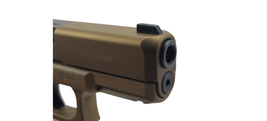 EDITION LIMITÉE - PISTOLET GLOCK 19X ARMÉE BRESILIENNE CAL.9X19 AVEC ORGANES ACIER + KIT DETENTE PERFORMANCE