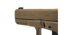 EDITION LIMITÉE - PISTOLET GLOCK 19X ARMÉE BRESILIENNE CAL.9X19 AVEC ORGANES ACIER + KIT DETENTE PERFORMANCE