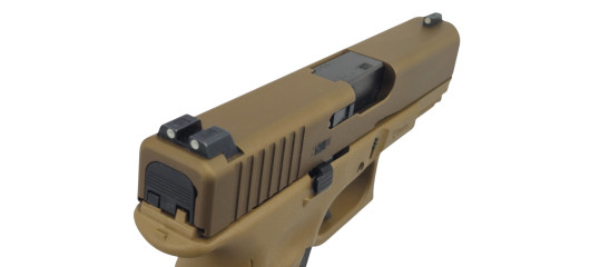 EDITION LIMITÉE - PISTOLET GLOCK 19X ARMÉE BRESILIENNE CAL.9X19 AVEC ORGANES ACIER + KIT DETENTE PERFORMANCE