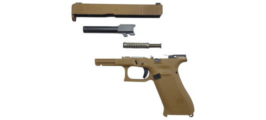 EDITION LIMITÉE - PISTOLET GLOCK 19X ARMÉE BRESILIENNE CAL.9X19 AVEC ORGANES ACIER + KIT DETENTE PERFORMANCE