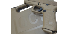 EDITION LIMITÉE - PISTOLET GLOCK 19X ARMÉE BRESILIENNE CAL.9X19 AVEC ORGANES ACIER + KIT DETENTE PERFORMANCE