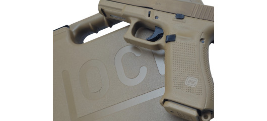 EDITION LIMITÉE - PISTOLET GLOCK 19X ARMÉE BRESILIENNE CAL.9X19 AVEC ORGANES ACIER + KIT DETENTE PERFORMANCE