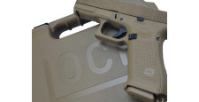 EDITION LIMITÉE - PISTOLET GLOCK 19X ARMÉE BRESILIENNE CAL.9X19 AVEC ORGANES ACIER + KIT DETENTE PERFORMANCE