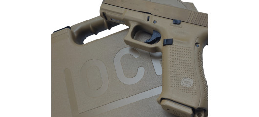 EDITION LIMITÉE - PISTOLET GLOCK 19X ARMÉE BRESILIENNE CAL.9X19 AVEC ORGANES ACIER + KIT DETENTE PERFORMANCE