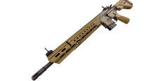 CARABINE DE TIR HK MR223 A3 CAL.223REM CANON 16.5" RAL8000 DEVANT LONG - CATEGORIE B