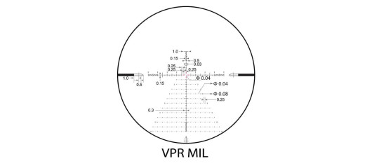LUNETTE DE TIR LONGUE DISTANCE ARKEN EP-5 5-25x56 FFP RET.VPR-MILRAD