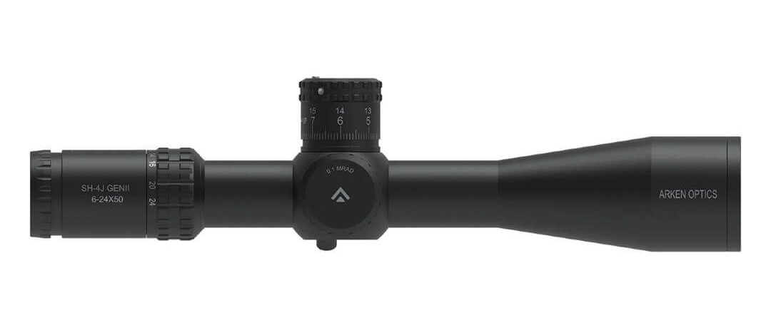 LUNETTE DE TIR ARKEN SH-4J 6-24x50 FFP RET.VPR-MOA