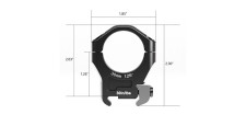 MONTAGE LUNETTE  ARKEN HALO Ti Ø30mm PROFILE MEDIUM WEAVER/PICATINNY