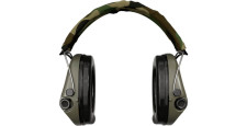 CASQUE ANTI BRUIT ELECTRONIQUE SORDIN SUPREME PRO-X VERT BANDEAU CAMO COUSSINS PVC