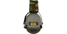 CASQUE ANTI BRUIT ELECTRONIQUE SORDIN SUPREME PRO-X VERT BANDEAU CAMO COUSSINS PVC
