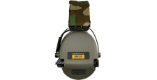 CASQUE ANTI BRUIT ELECTRONIQUE SORDIN SUPREME PRO-X LED VERT BANDEAU CAMO COUSSINS GEL
