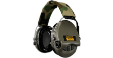 CASQUE ANTI BRUIT ELECTRONIQUE SORDIN SUPREME PRO-X LED VERT BANDEAU CAMO COUSSINS GEL