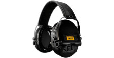CASQUE ANTI BRUIT ELECTRONIQUE SORDIN SUPREME PRO-X LED NOIR BANDEAU CUIR COUSSINS GEL
