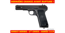 DERNIERE CHANCE ! PISTOLET ZASTAVA M57-TT33 CAL.7.62 TOKAREV AGRÉE TAR - PREMIER CHOIX