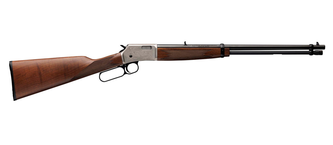CARABINE BROWNING BL-22 FIELD NICKELÉE GRAVÉE CAL.22LR 10 COUPS