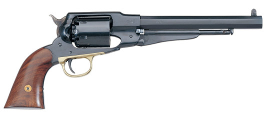 OFFRE UBERTI ! REVOLVER UBERTI 1858 NEW ARMY BRONZÉ CAL.44 POUDRE NOIRE CANON 8"
