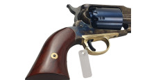 OFFRE UBERTI ! REVOLVER UBERTI 1858 NEW ARMY BLUE CHARCOAL CAL.44 POUDRE NOIRE CANON 8"