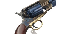 OFFRE UBERTI ! REVOLVER UBERTI 1858 NEW ARMY BLUE CHARCOAL CAL.44 POUDRE NOIRE CANON 8"