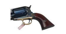 OFFRE UBERTI ! REVOLVER UBERTI 1858 NEW ARMY BLUE CHARCOAL CAL.44 POUDRE NOIRE CANON 8"